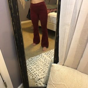 EARTHBOUND corduroy flare pants